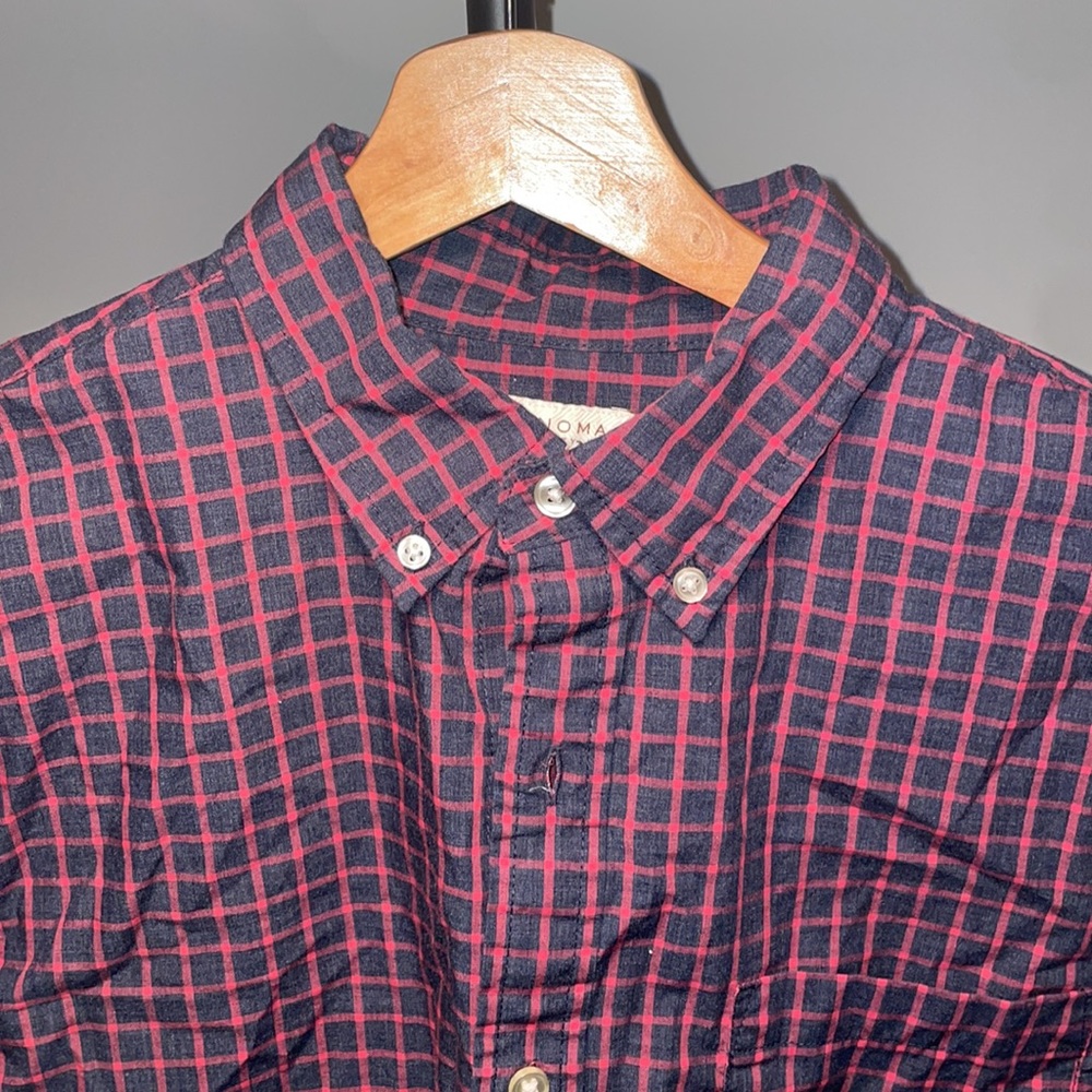 Long Sleeve Button Up Plaid